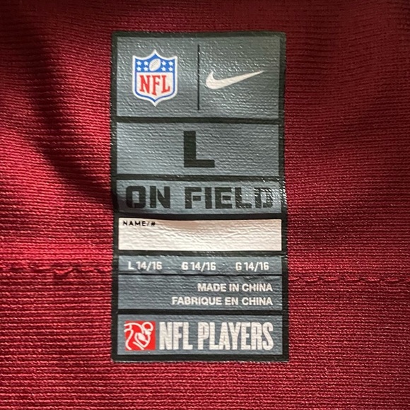 NFL Josh Norman jersey youth Large kids L boys lg football Nike Redskins 24 - Picture 4 of 7